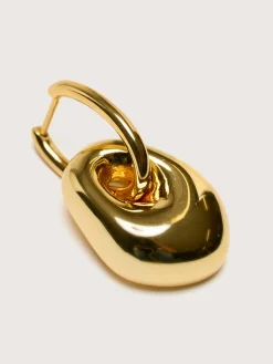 ANNI LU Golden Pebble Oorbellen