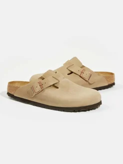 BIRKENSTOCK Boston Oiled Leather Klompen Voor Vrouwen
