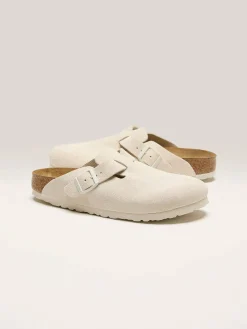 BIRKENSTOCK Boston Suede Leder Voor Vrouwen