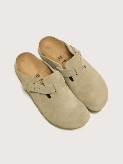 BIRKENSTOCK Boston Suede Leder Voor Vrouwen