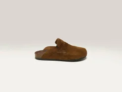 BOSABO Cognac Velours Klompen