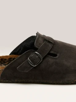 BOSABO Moka Luipaard Klompen