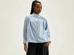 Claudia Gestreepte Blouse