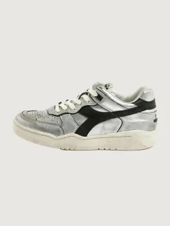 DIADORA B.560 Silver Used Voor Vrouwen
