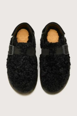 DR. MARTENS Jorge Ii Suede & Borg Mules For Women