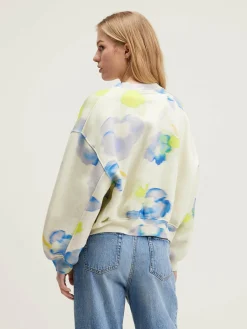 Fancy Bloemenprint Sweatshirt