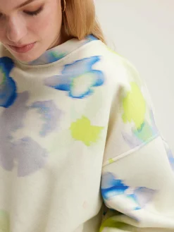 Fancy Bloemenprint Sweatshirt