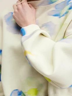 Fancy Bloemenprint Sweatshirt