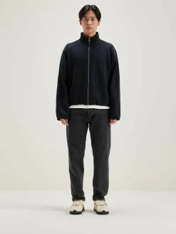 Fiber Hoodie Met Rits