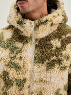 Jake Teddy Hoodie Met Rits