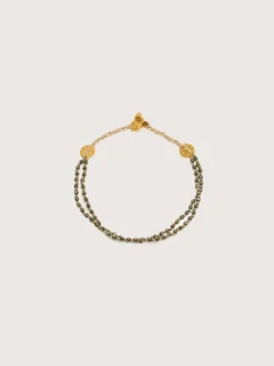 MARY GAITANI Double Strand Pyrite Bracelet