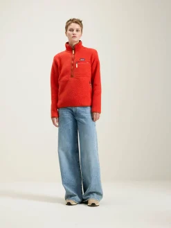 PATAGONIA Retro Pile Fleece Marsupial Trui Voor Vrouwen