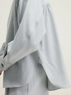 Peachy Knoopsluiting Blouse