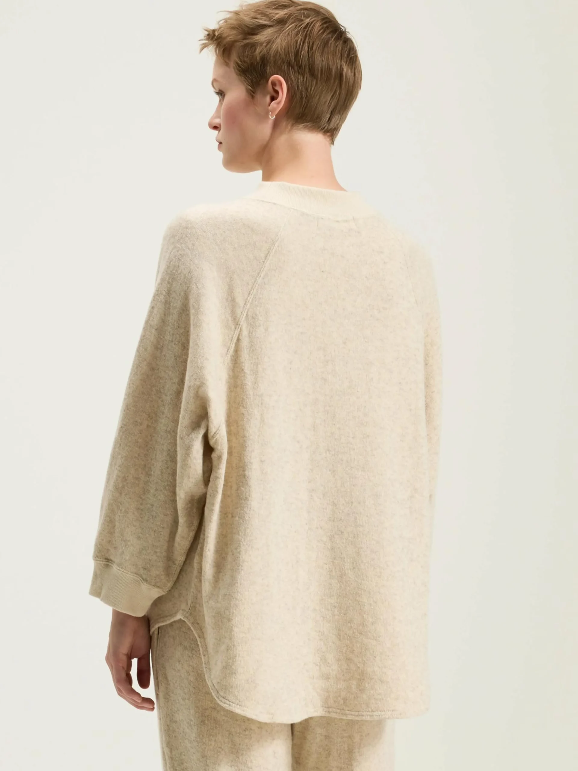 SARAHWEAR Eco Binding Jersey Smock T-shirt