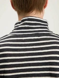 SARAHWEAR Foggy Gestreepte Coltrui T-shirt