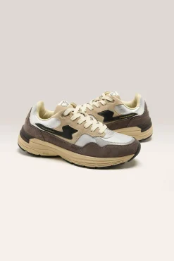 STEPNEY WORKERS CLUB Amiel S-Strike Suede Mix Voor Vrouwen