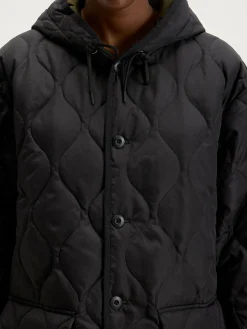 TAION Lange Militaire Mantel Met Kap