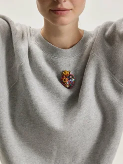 TROVELORE Kohaku Koi Fish Broche