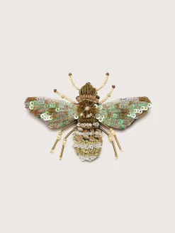 TROVELORE Parel Bee Broche