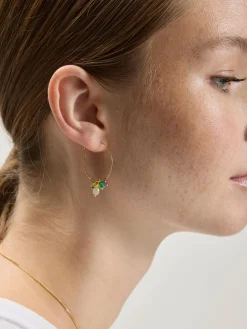 UNTITLEDITION Bocciolo Hoepel Oorbellen