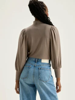 Vazo T-shirt Met Rolkraag